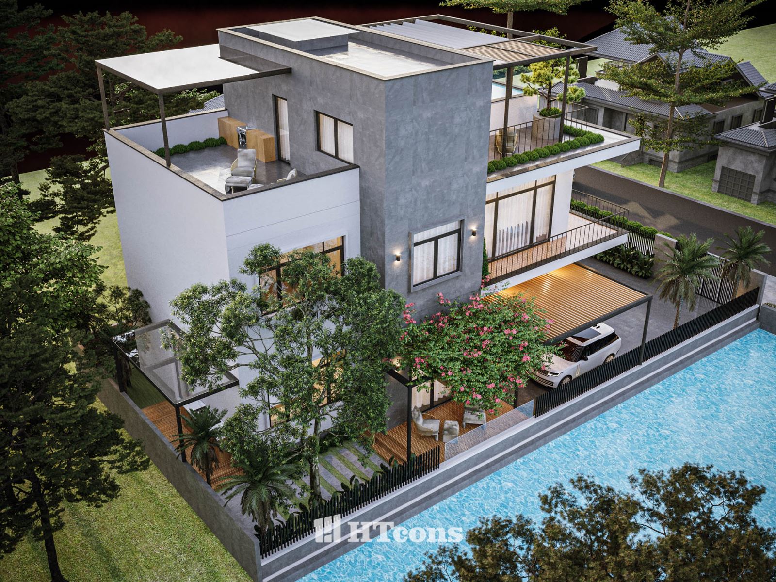 Biệt thự vườn 2 tầng nhà Anh Phương - Quảng Bình 14