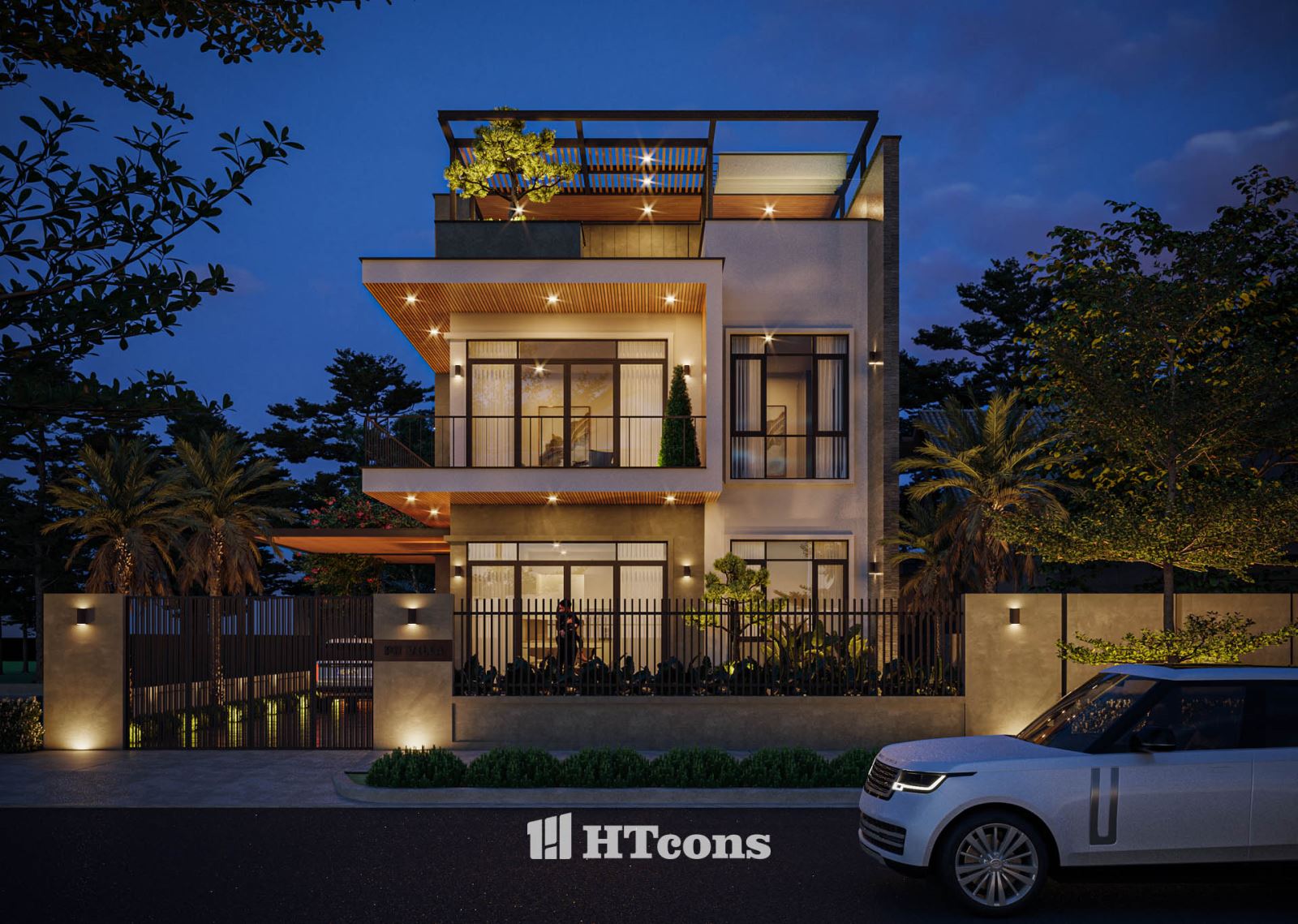 Biệt thự vườn 2 tầng nhà Anh Phương - Quảng Bình 4