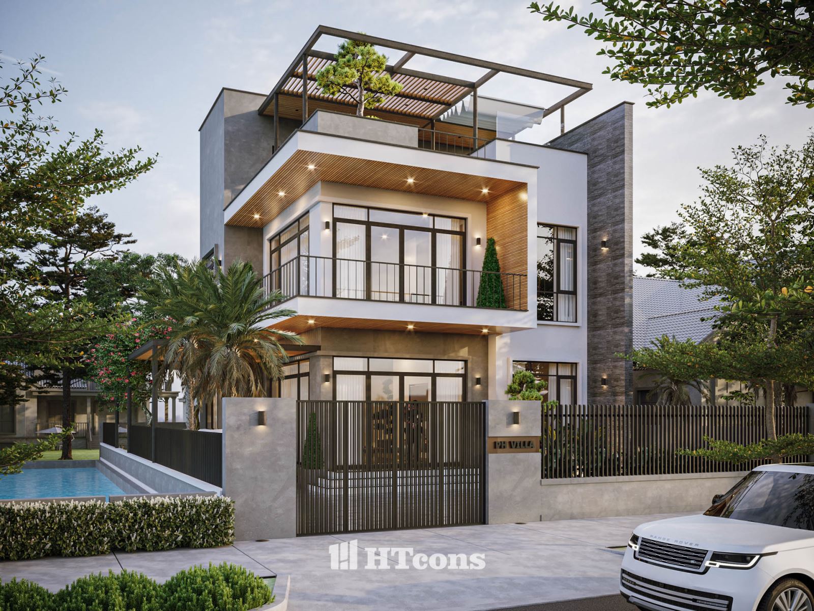 Biệt thự vườn 2 tầng nhà Anh Phương - Quảng Bình 15