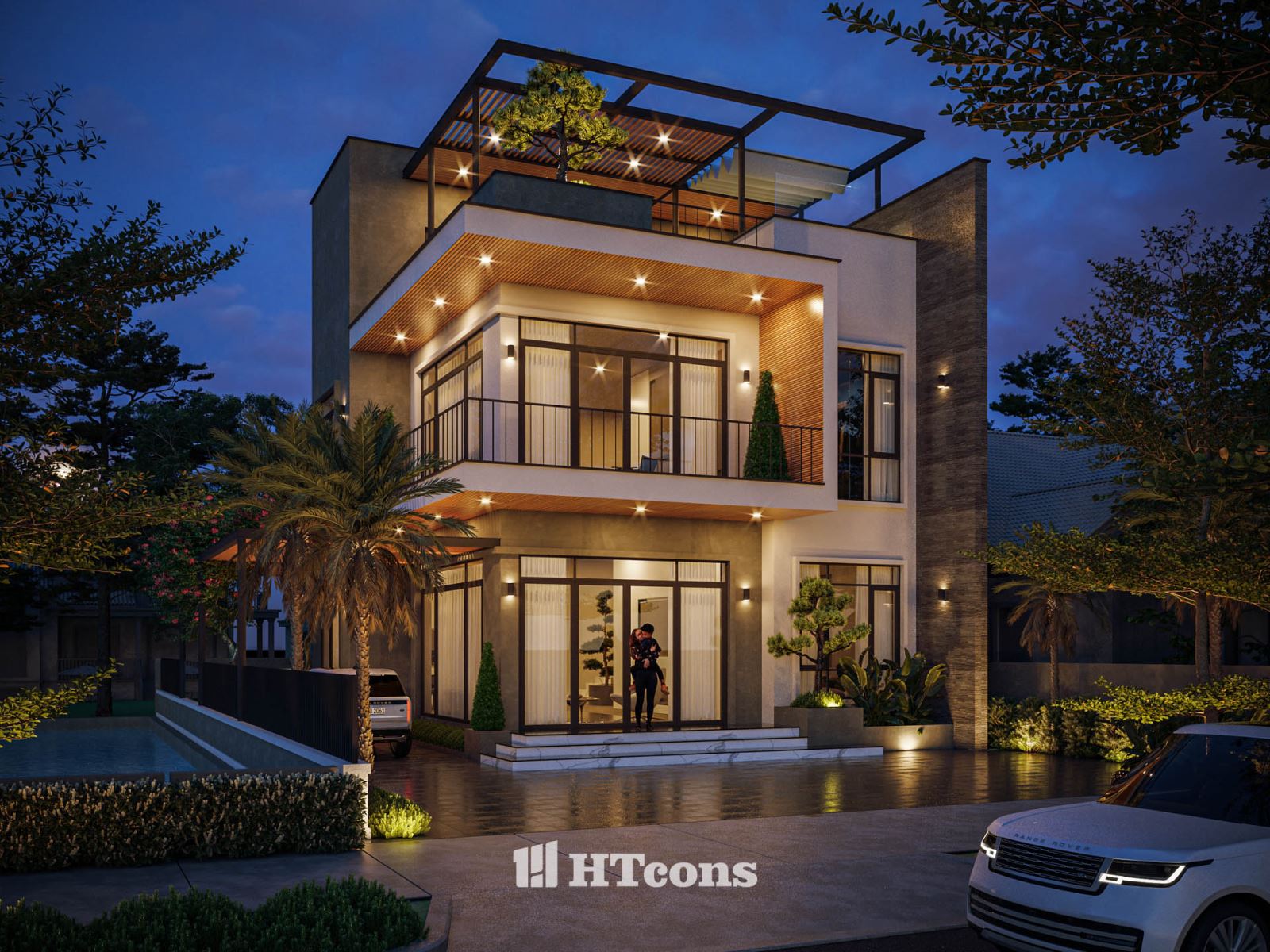 Biệt thự vườn 2 tầng nhà Anh Phương - Quảng Bình 1
