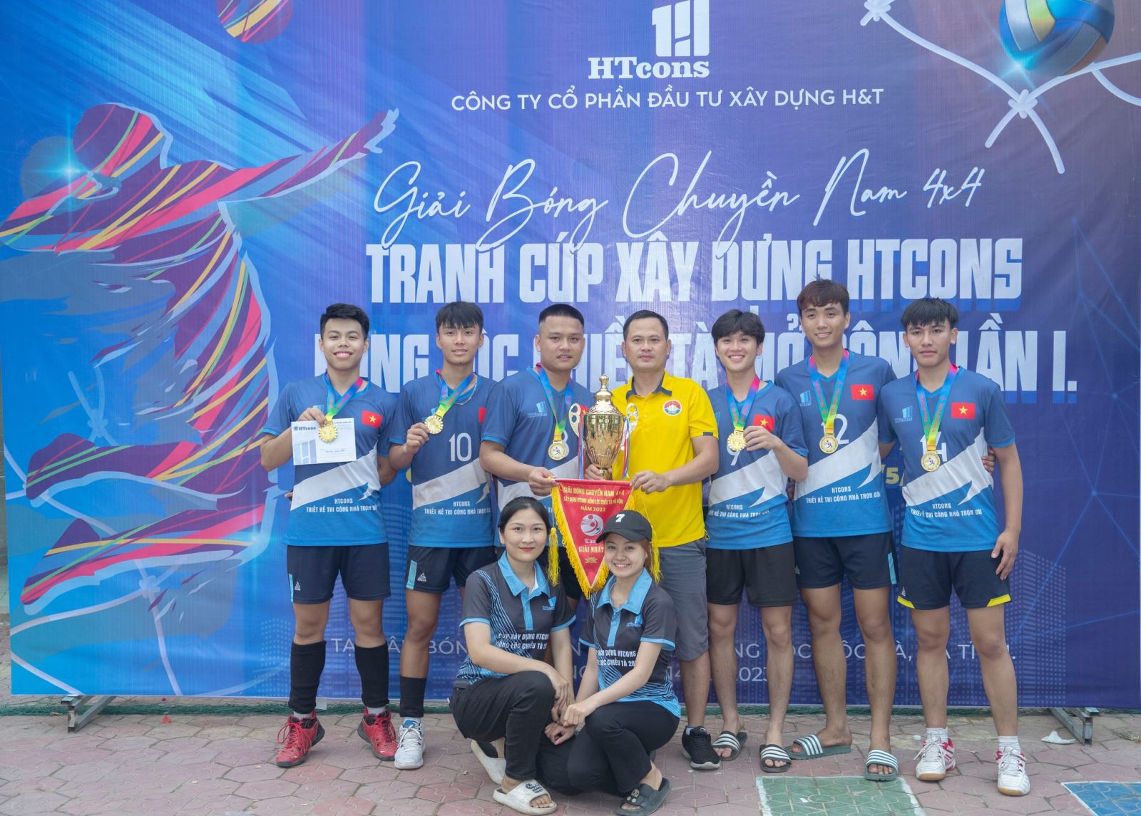 bế mạc, trao giải bóng chuyền 5
