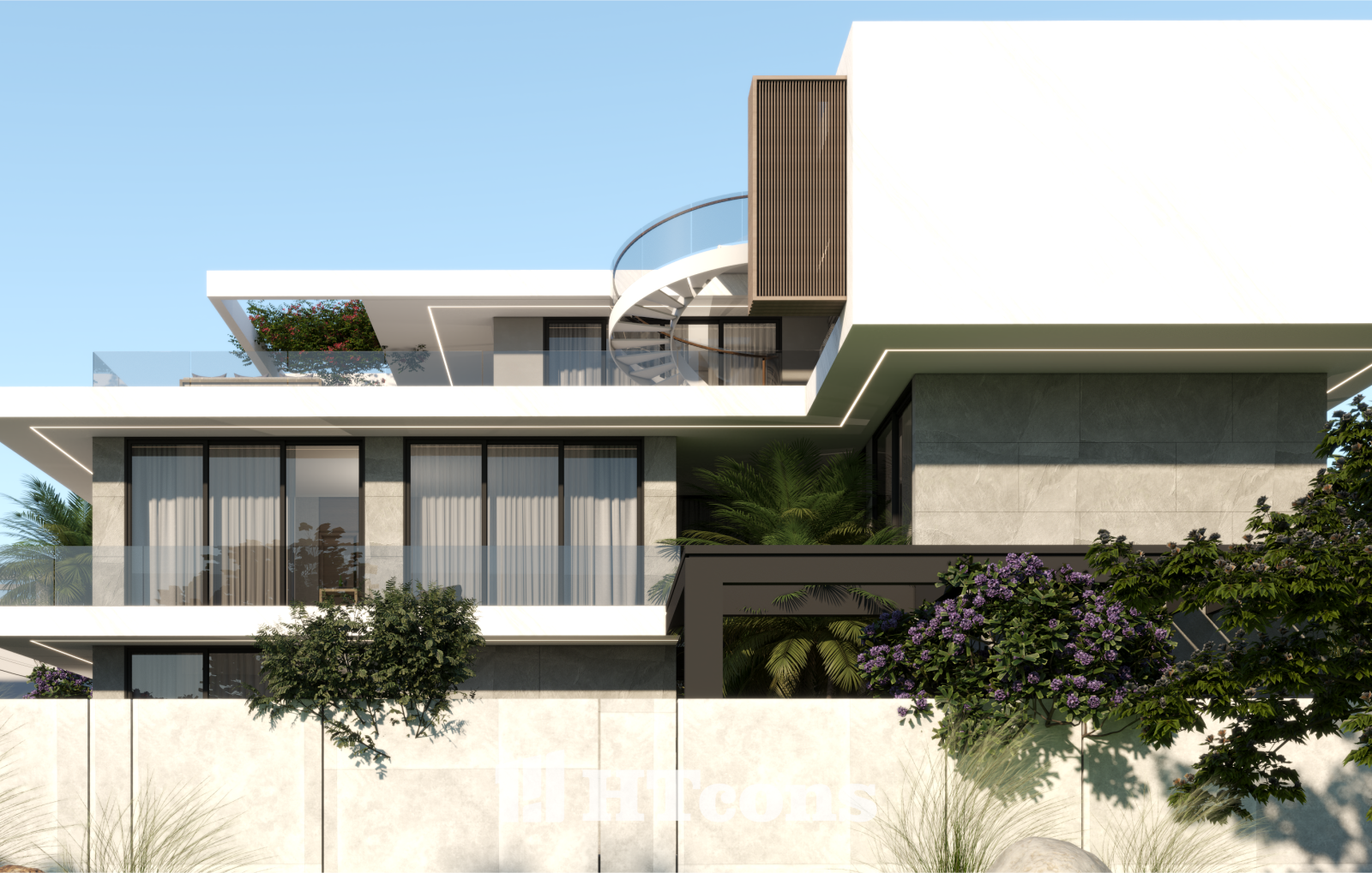 villa hiện đại 3 tầng 1