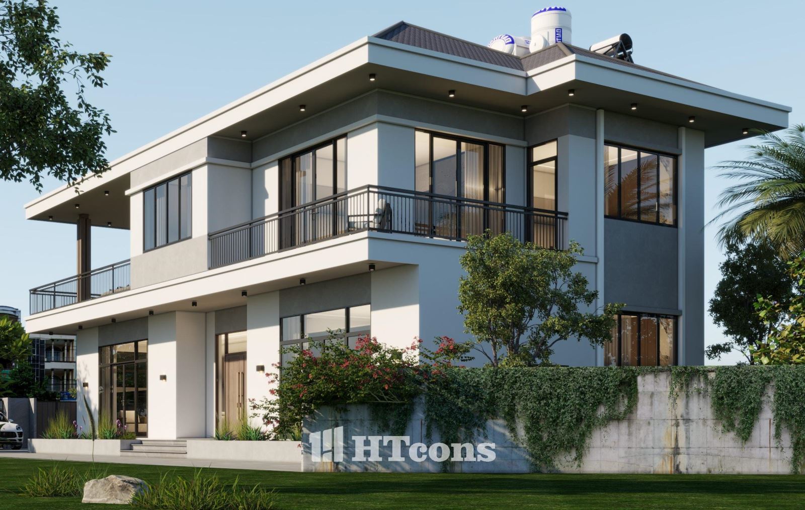 biệt thự mái nhật 2 tầng 2