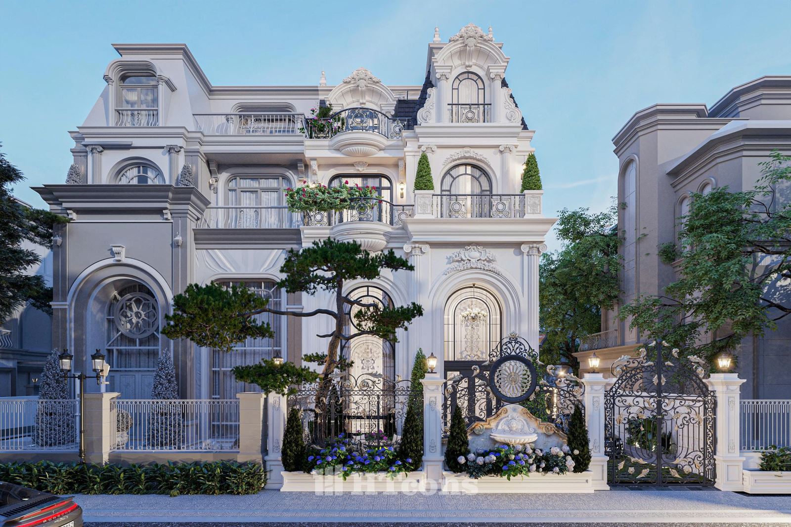 Mặt tiền Minh Villa - Hà Nội