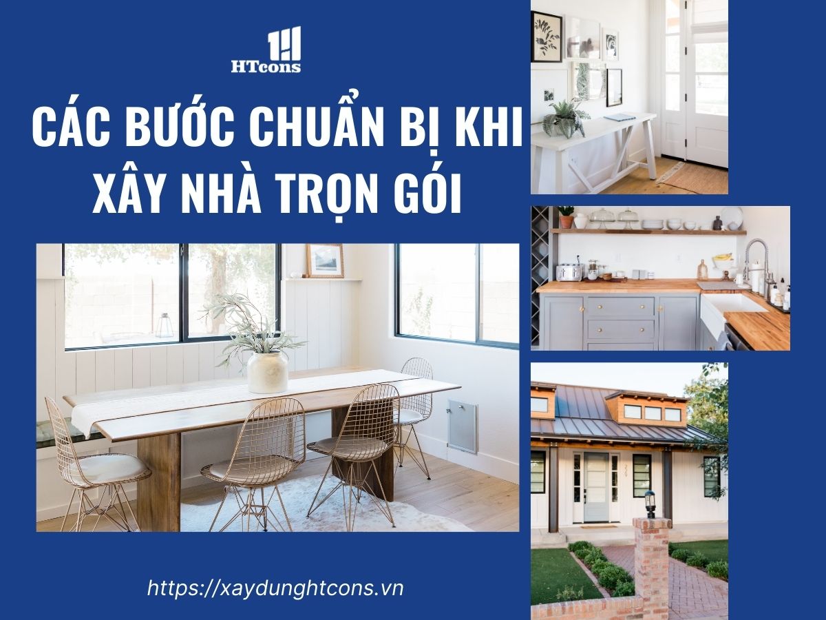các bước chuẩn bị khi xây nhà trọn gói tại tp thủ đức