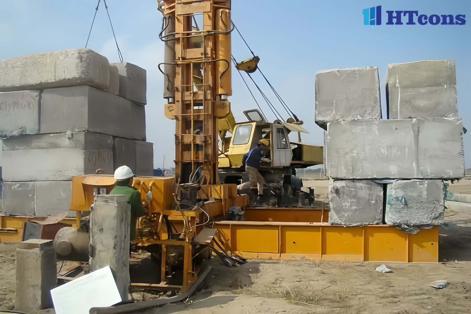 Cách tính số lượng cọc bê tông chính xác