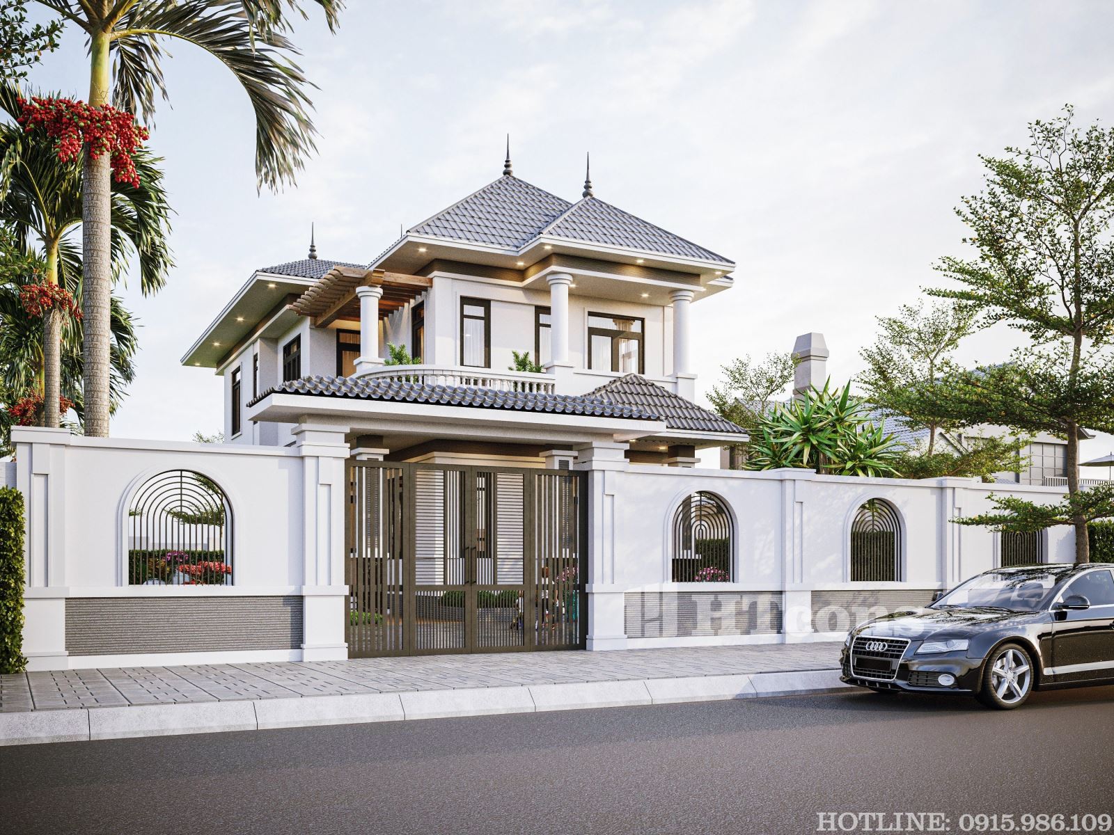 Nhà phố Nhật 2 tầng