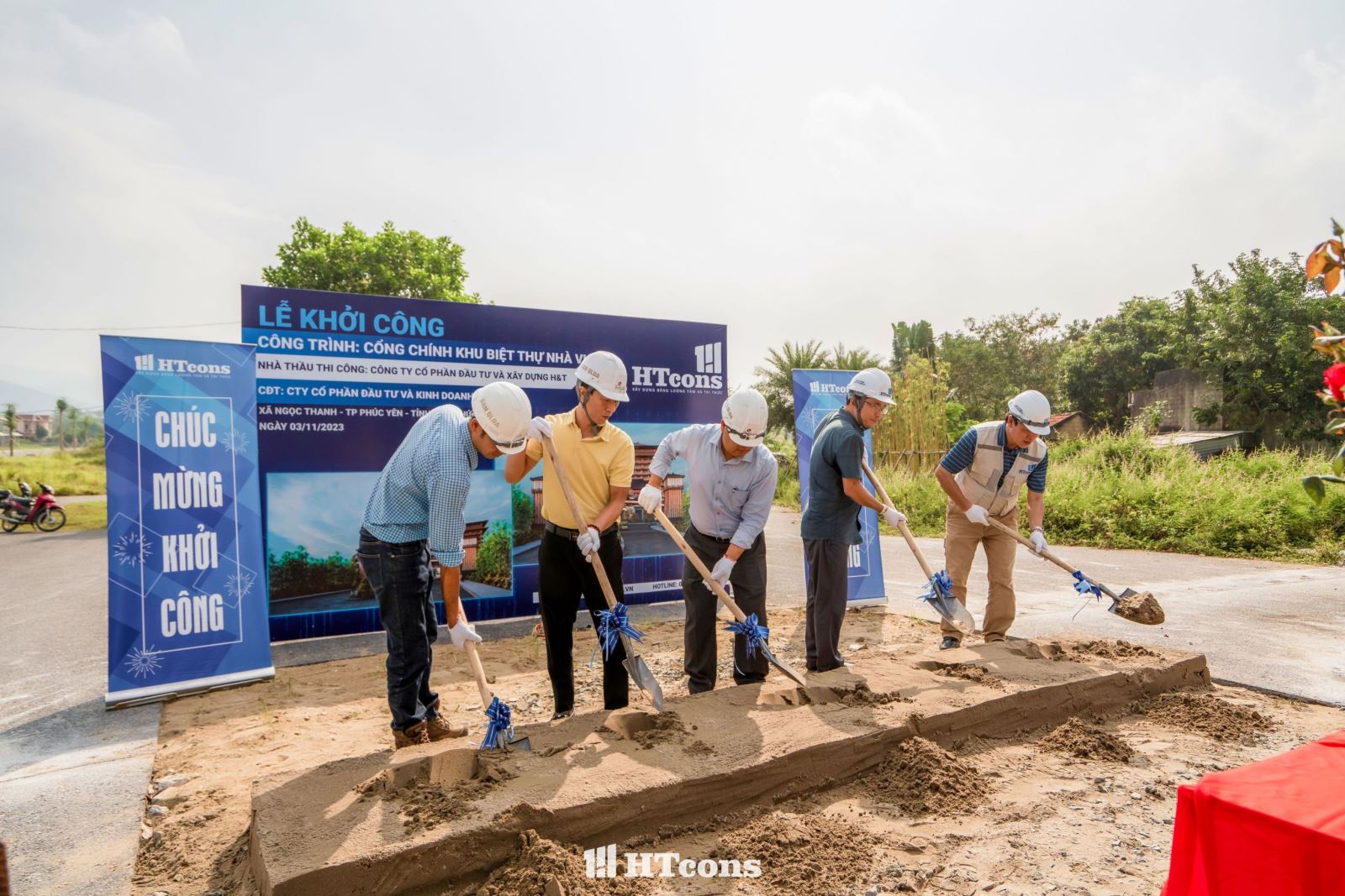 lễ khởi công xây nhà trọn gói