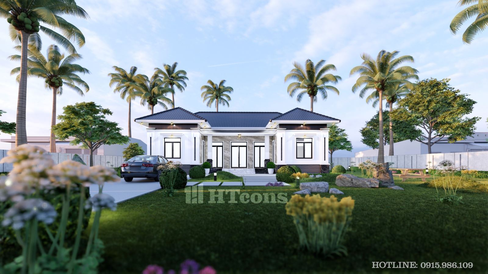 Nhà vườn mái Nhật