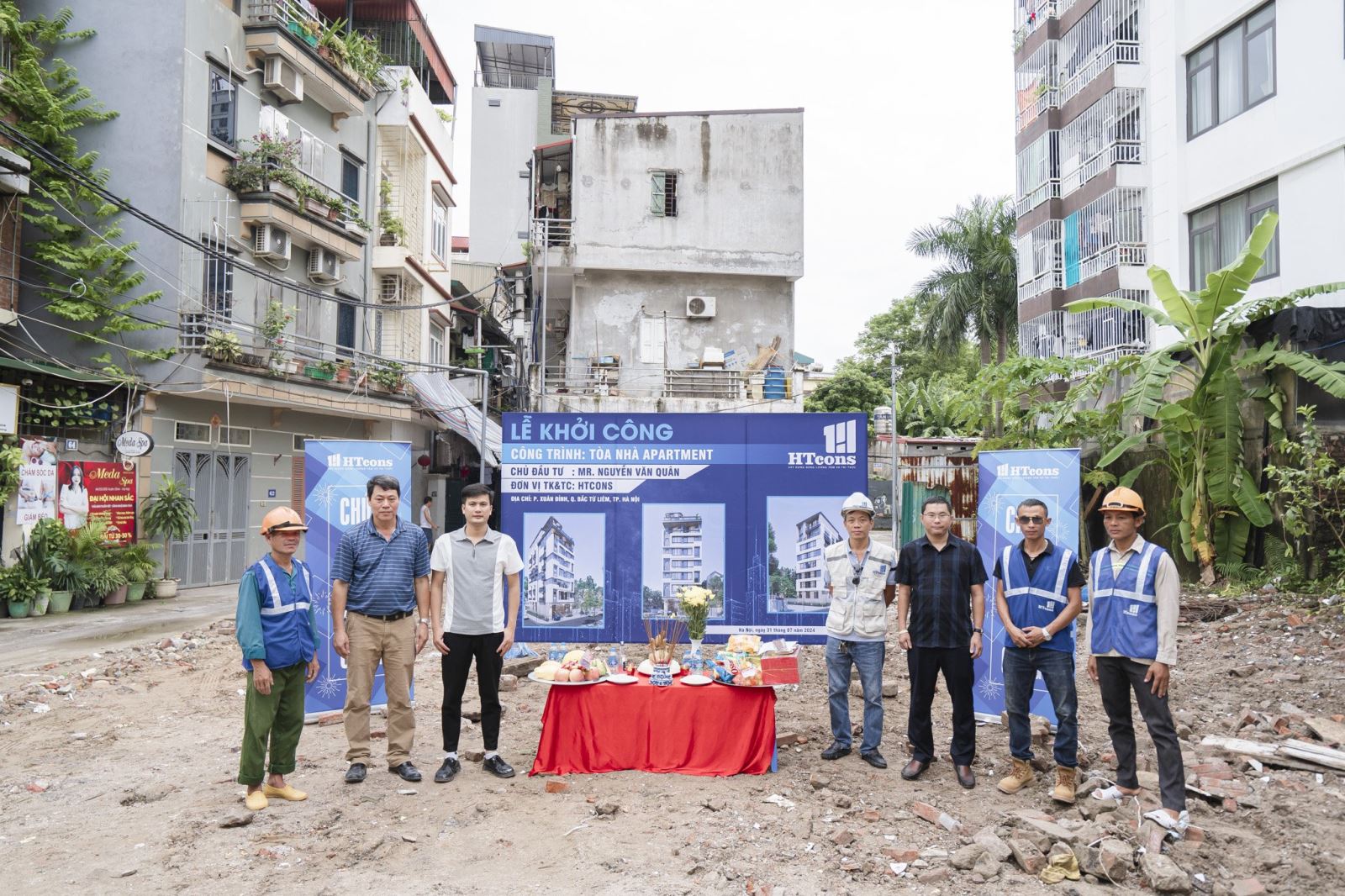 Khởi công Anh Quân Xuân Đỉnh