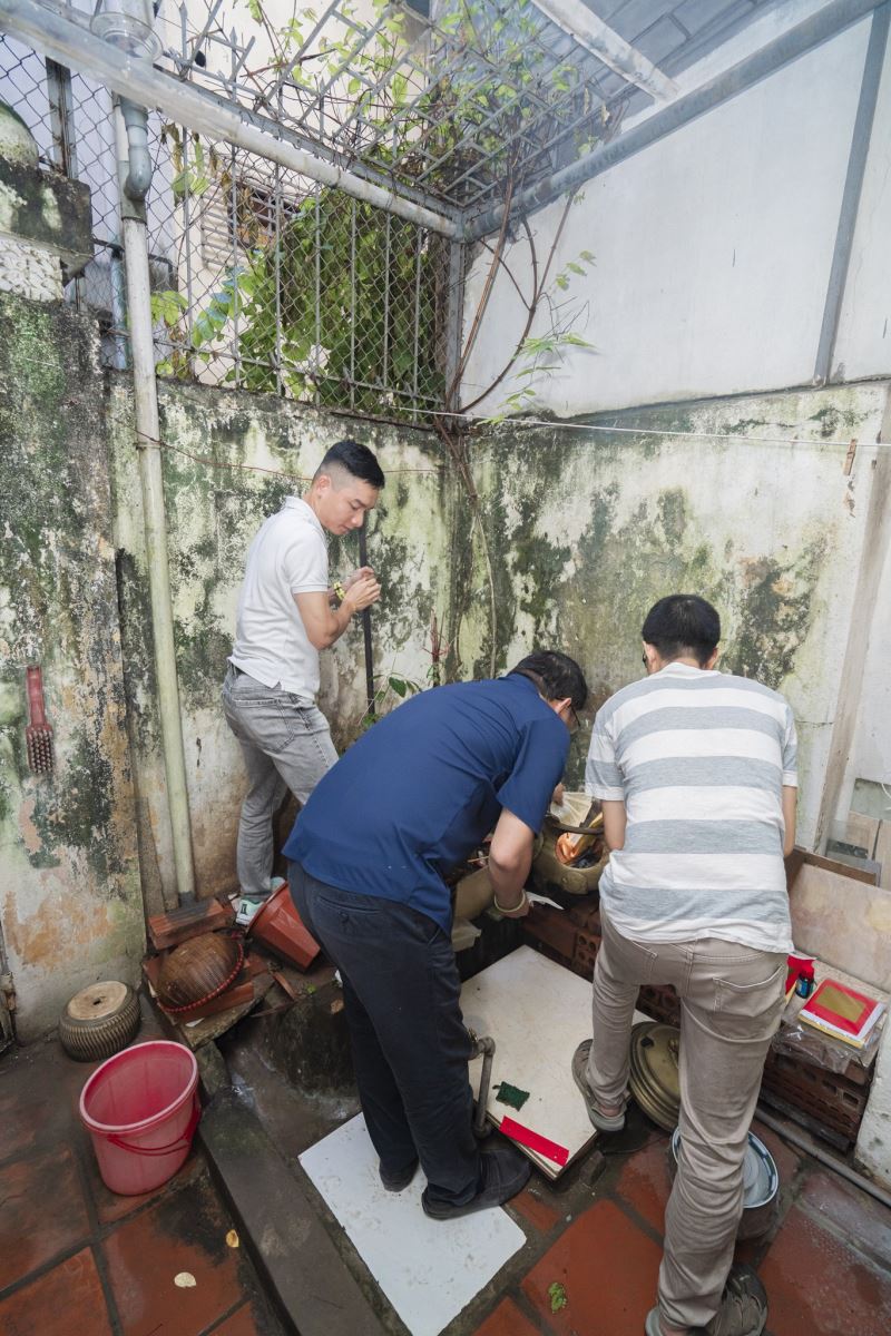 khởi công nhà anh dũng đội cấn 6