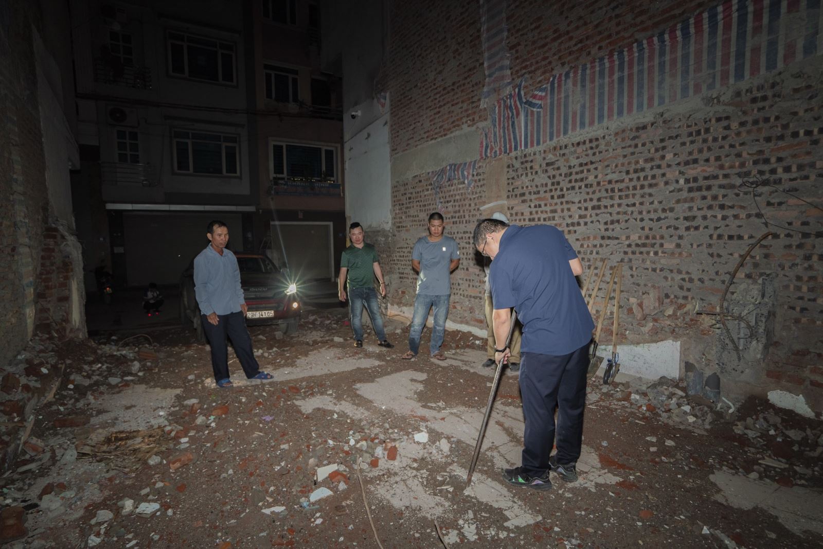 khởi công nhà Anh Ngọc Dương Khuê 6