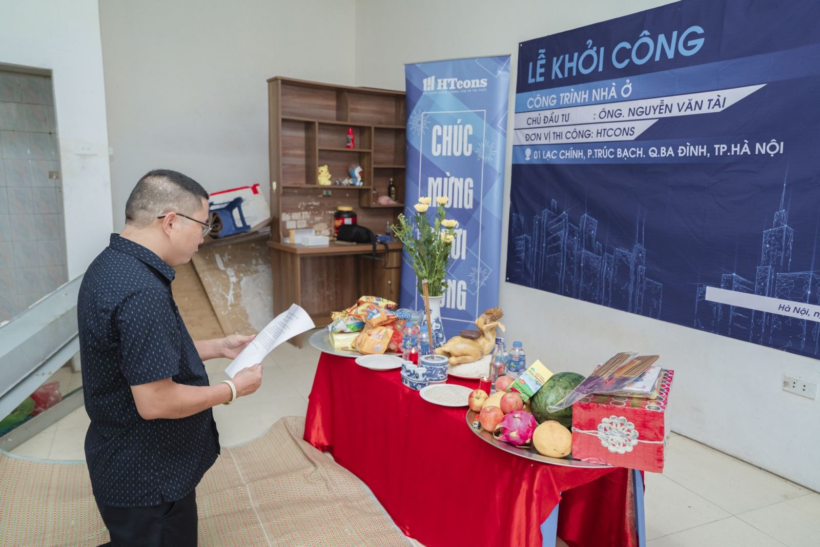 khởi công nhà anh Tài 5