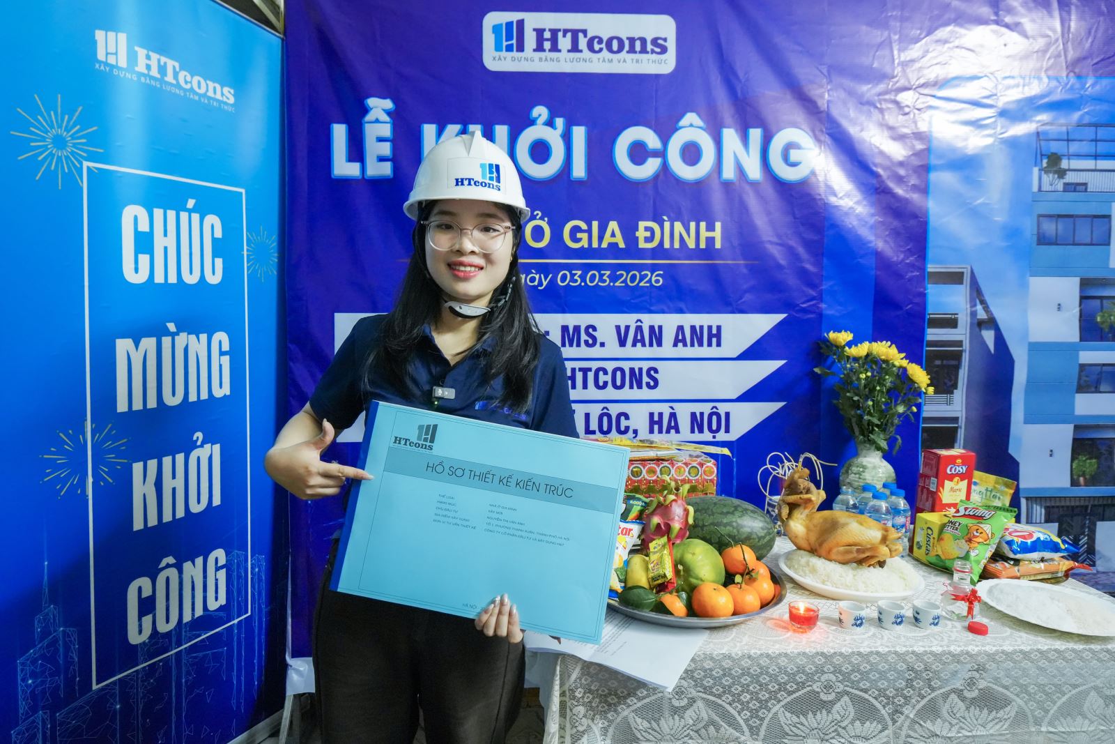 Khởi công dự án nhà phố V.Anh House - Hà Nội