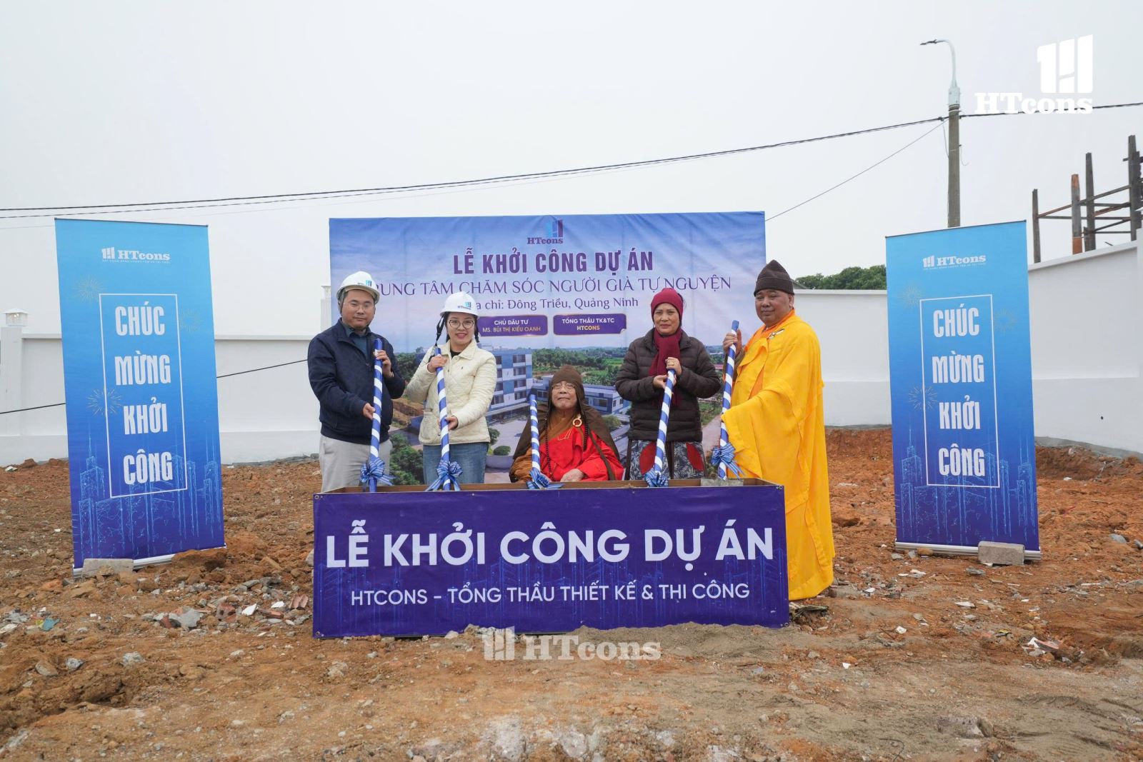 HTcons cùng chủ đầu tư khởi công dự án