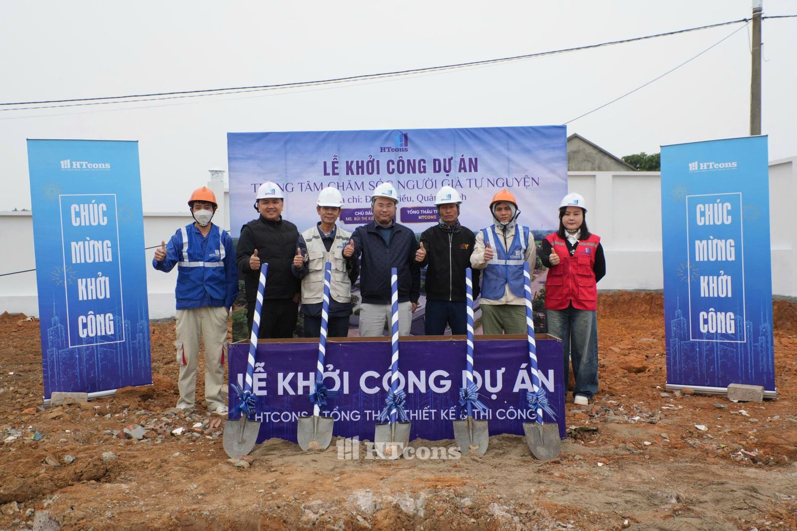 HTcons cùng chủ đầu tư khởi công dự án