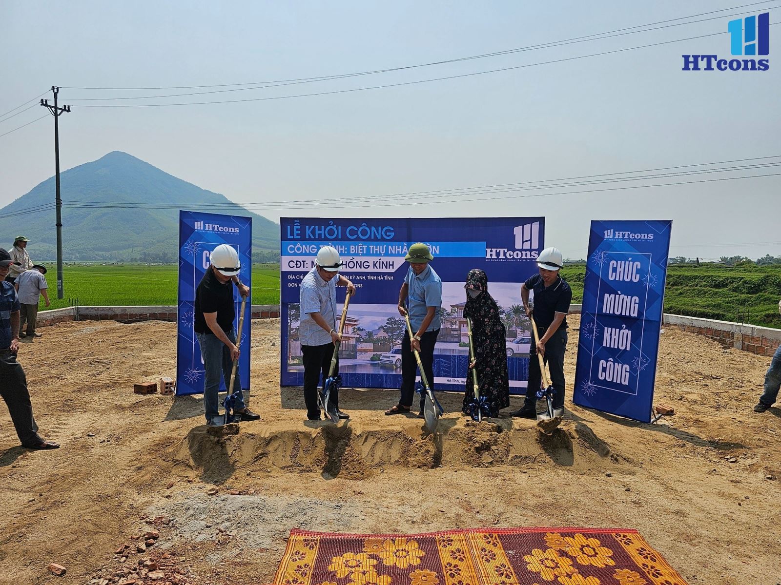 lễ khởi công anh kính 5