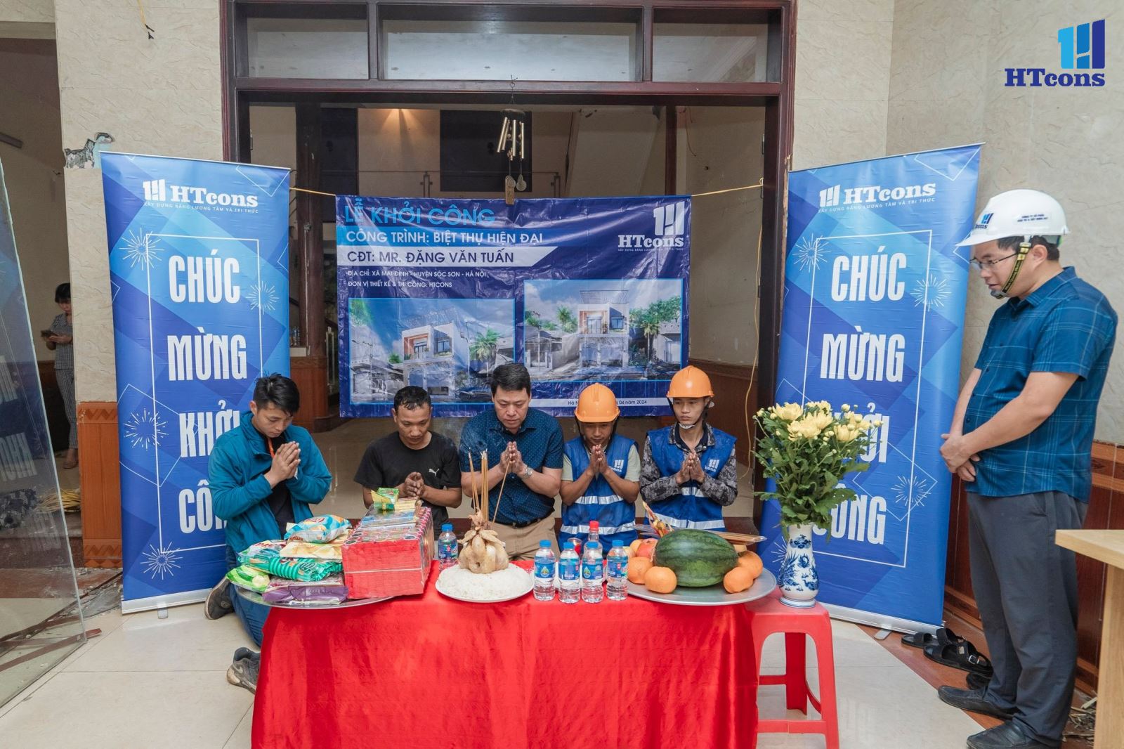 lễ khởi công cuối tuần 4