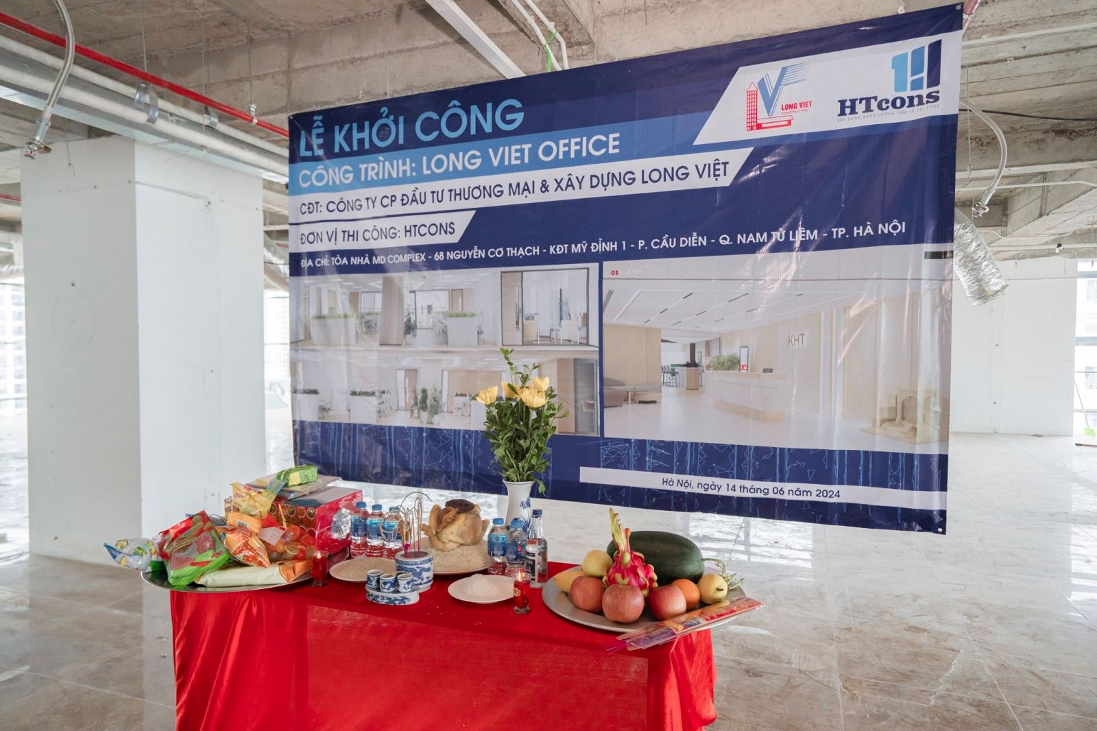 khởi công long việt 7