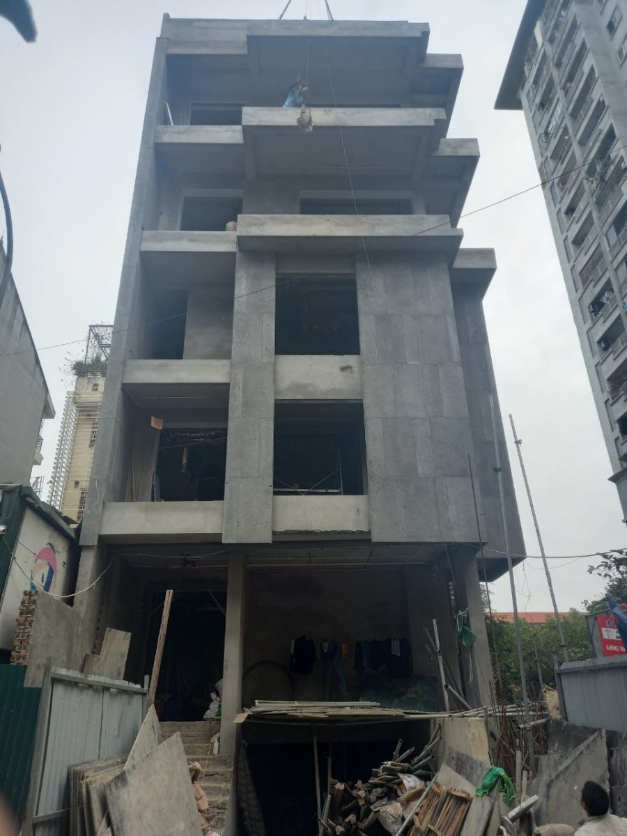 Hình ảnh thi công dự án biệt thự anh Hưng