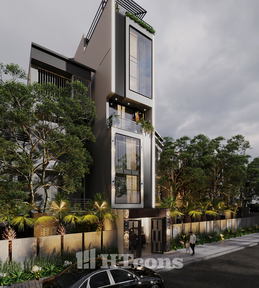 NHÀ PHỐ 5 TẦNG 1 TUM 1 LỬNG 2