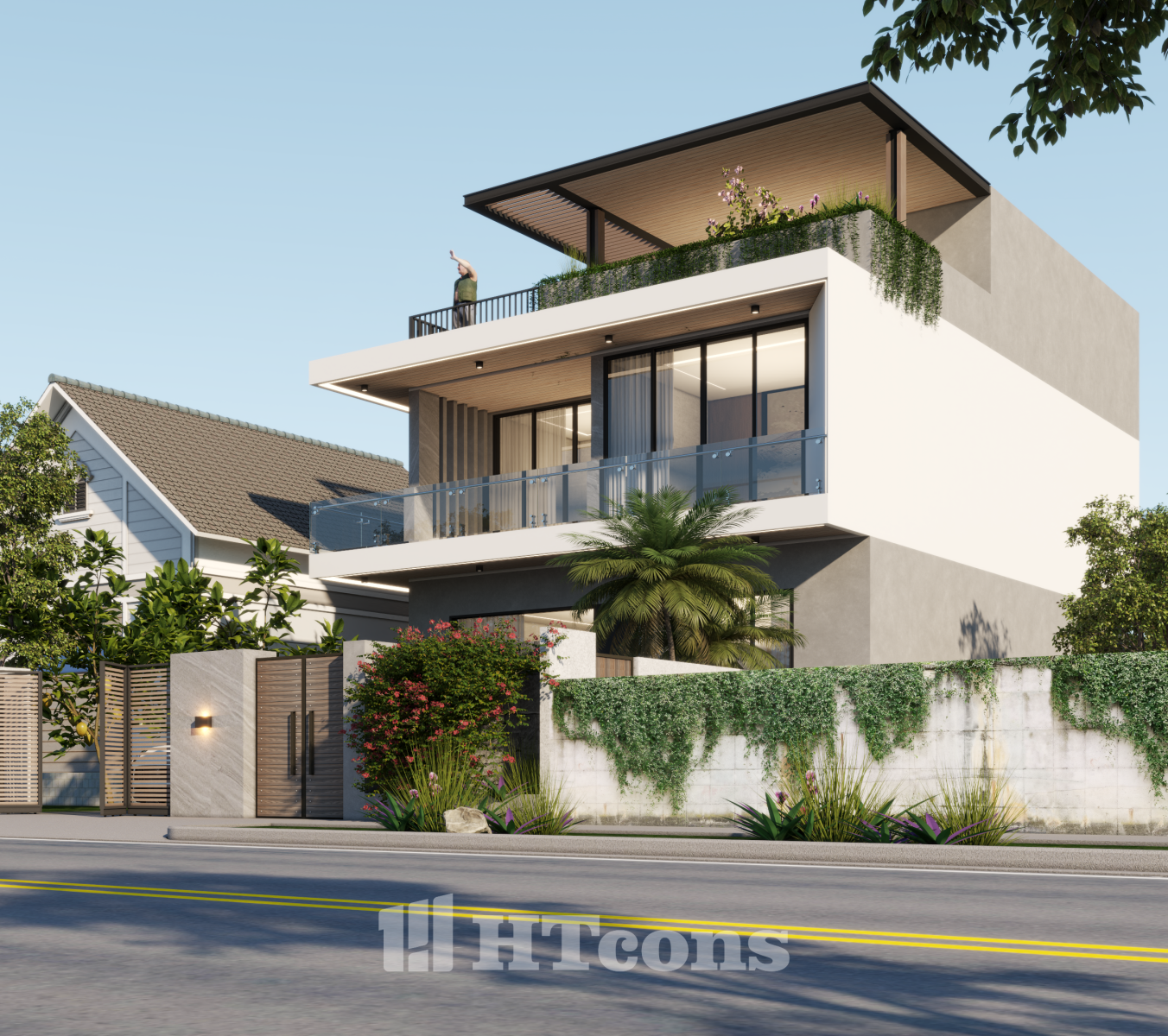 nhà phố hiện đại 2 tầng 2