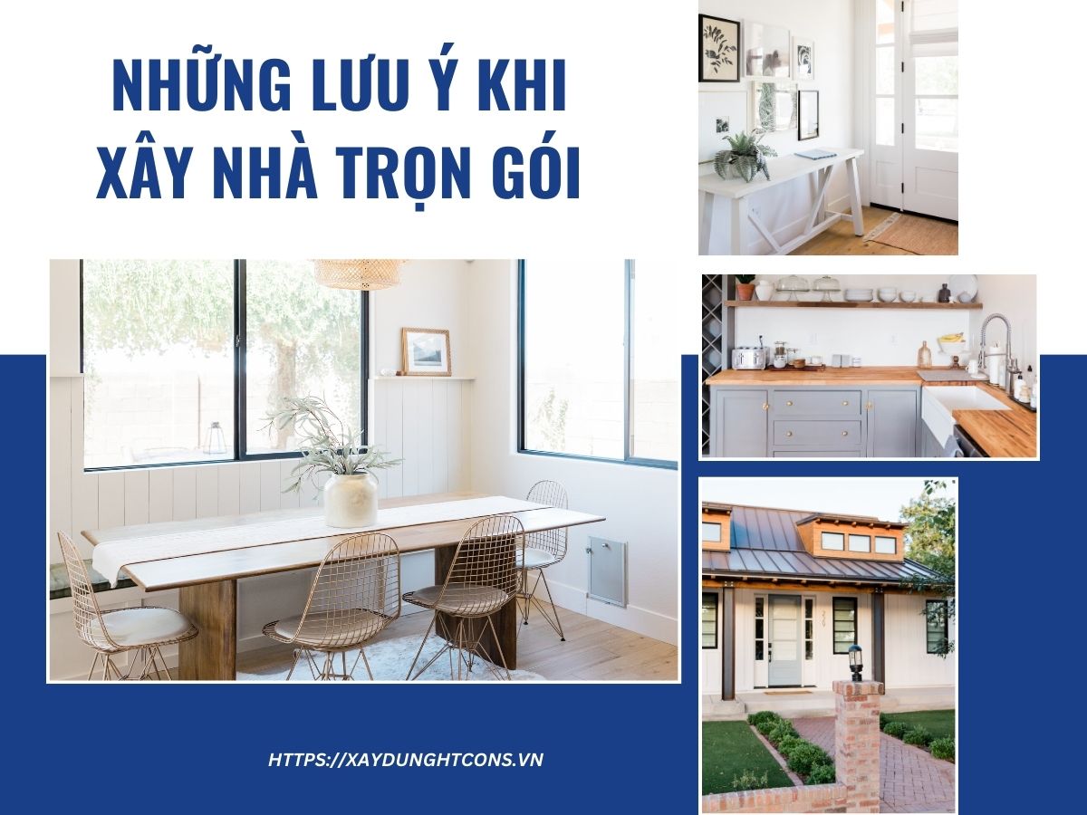 Những lưu ý khi xây nhà trọn gói tại quận Bình Thạnh HCM