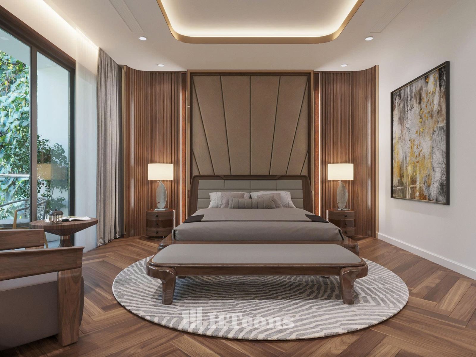 Không gian phòng ngủ