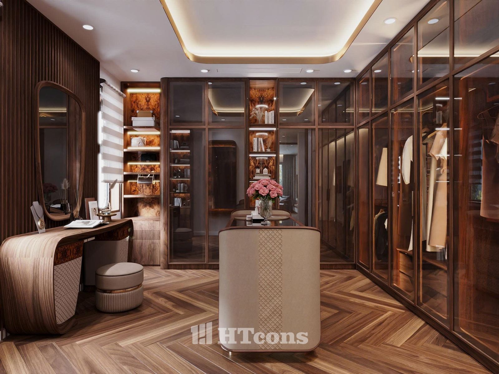 Không gian thay đồ