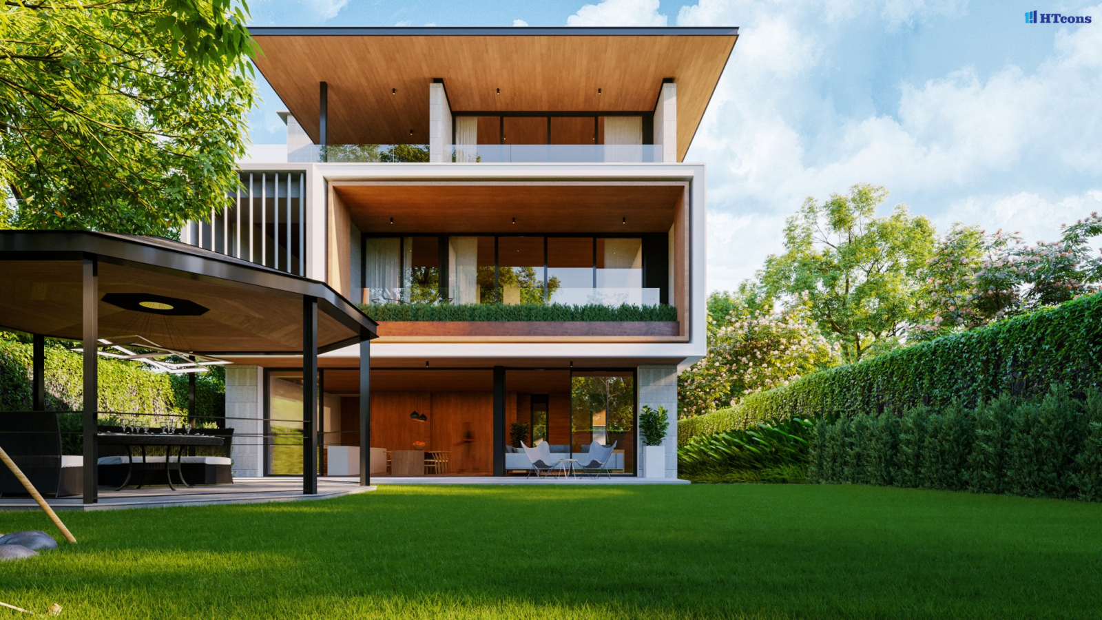 Tòa kiến trúc hiện đại với hình dáng đầy ấn tượng