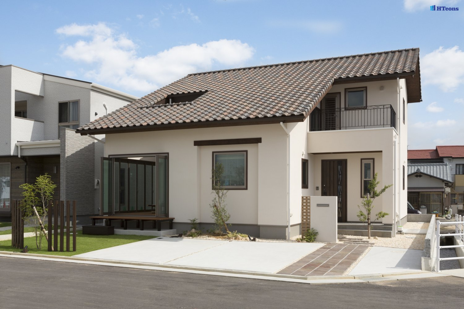 Thiết kế phong cách Nhật bản với 2 tầng đơn giản