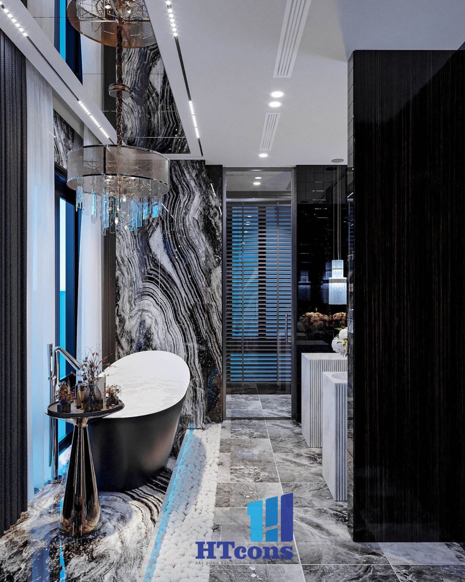 Thiết kế phòng ngủ Master WC - Mẫu 1-4
