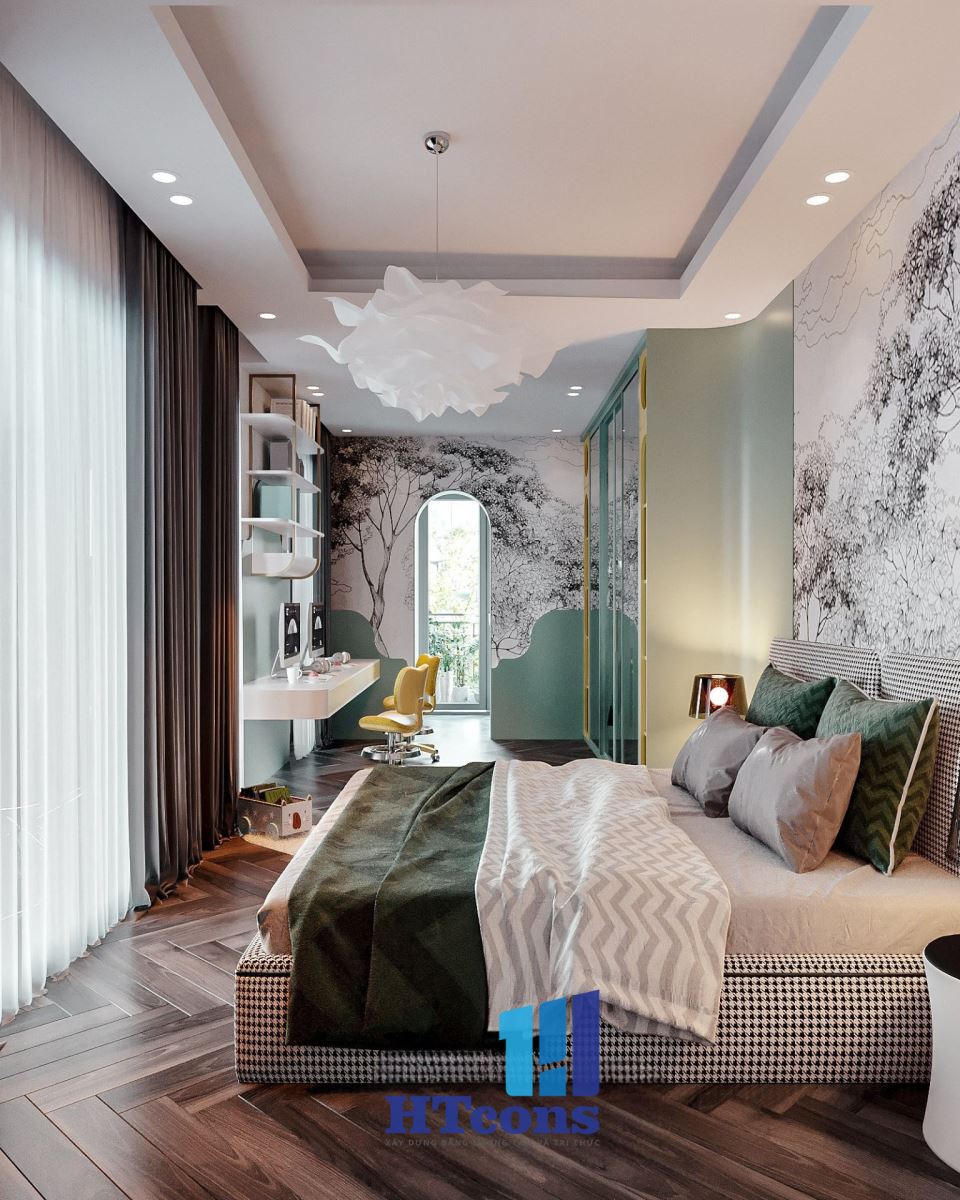 Thiết kế phòng ngủ - WC - Mẫu 1 - 3