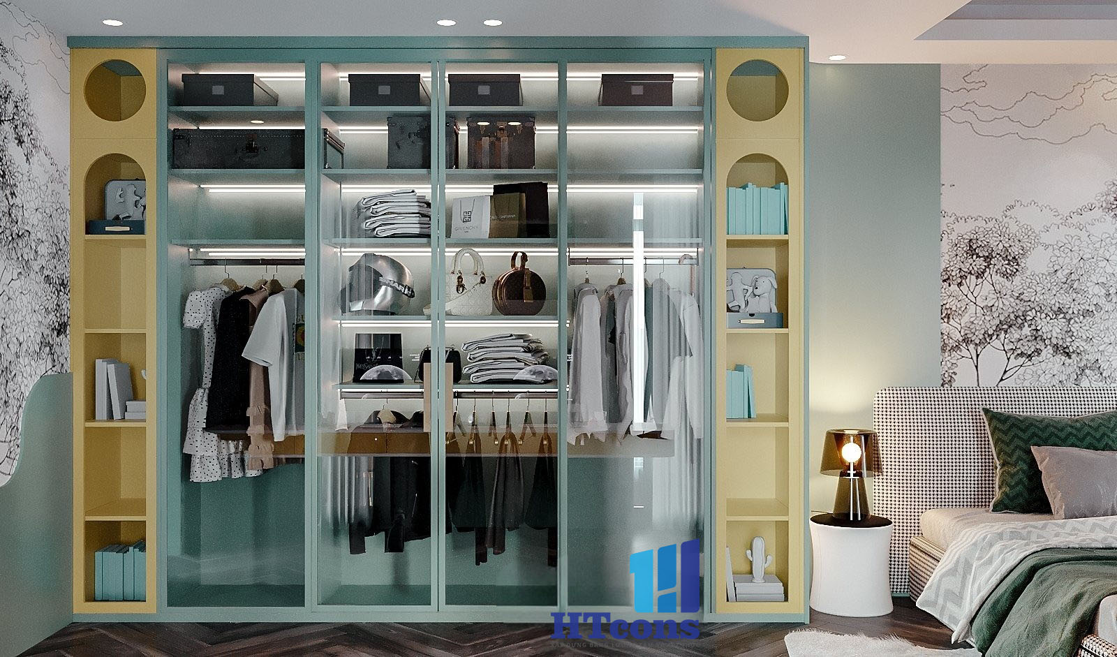Thiết kế phòng ngủ - WC - Mẫu 1 - 5