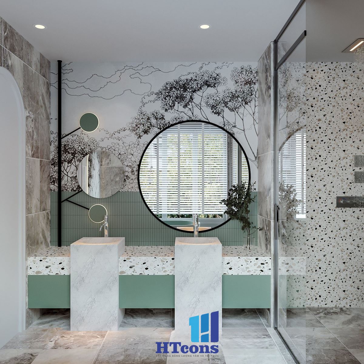 Thiết kế phòng ngủ - WC - Mẫu 1 - 8