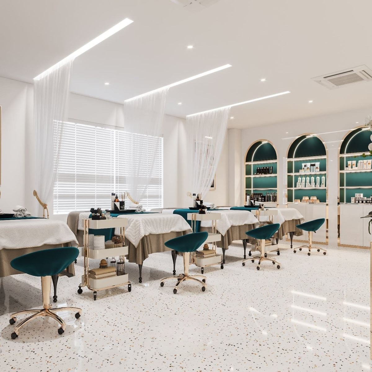 thiết kế spa Huyền Phi 7