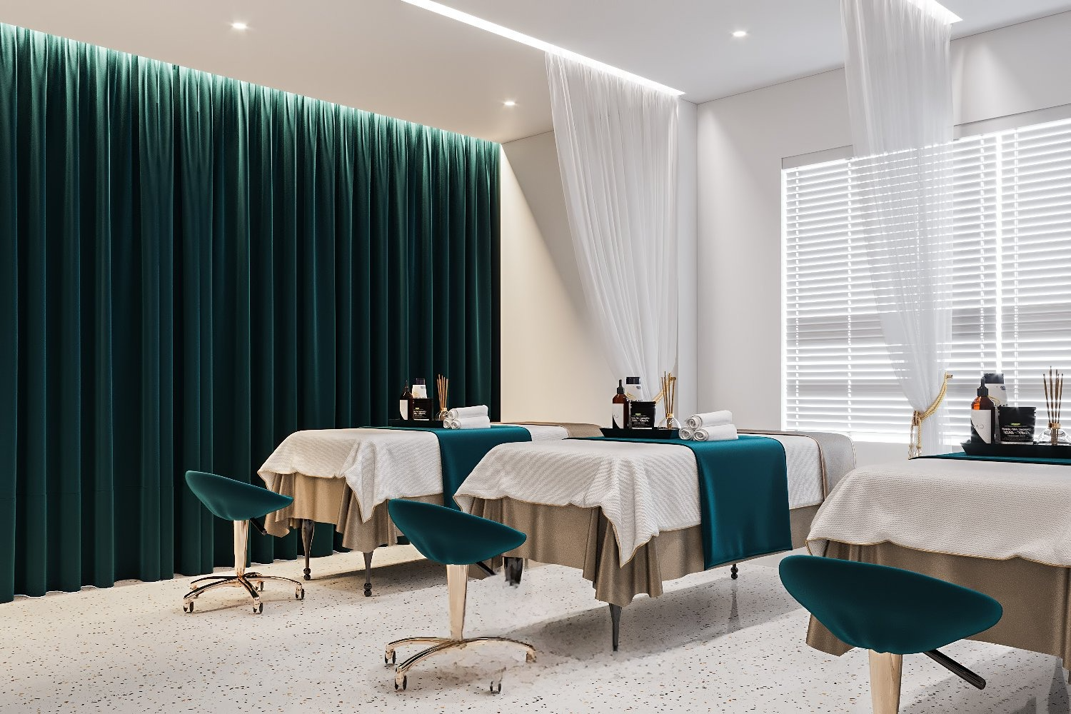 thiết kế spa Huyền Phi 11
