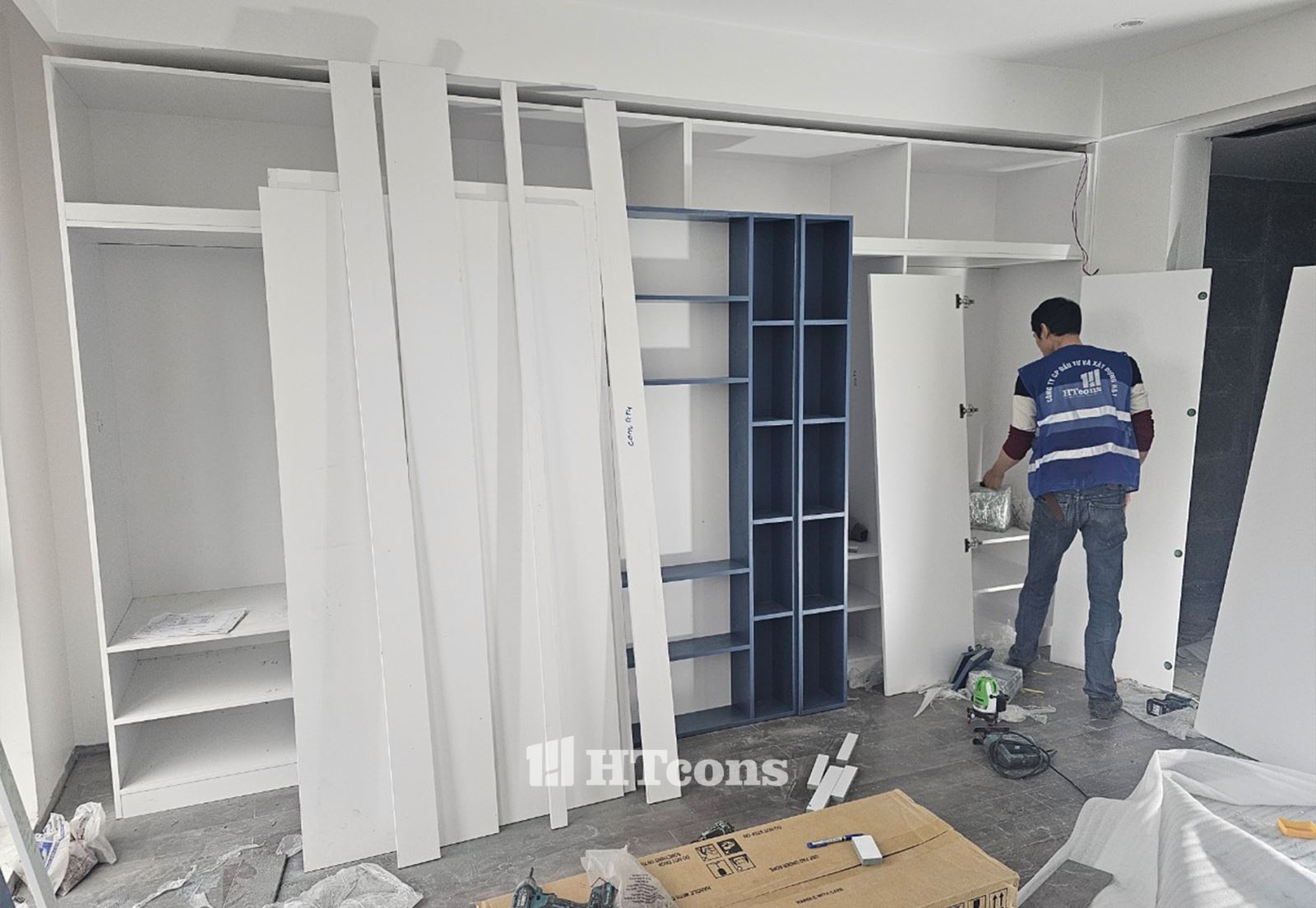 thực tế thi công nhà A Thịnh Bắc Ninh 1