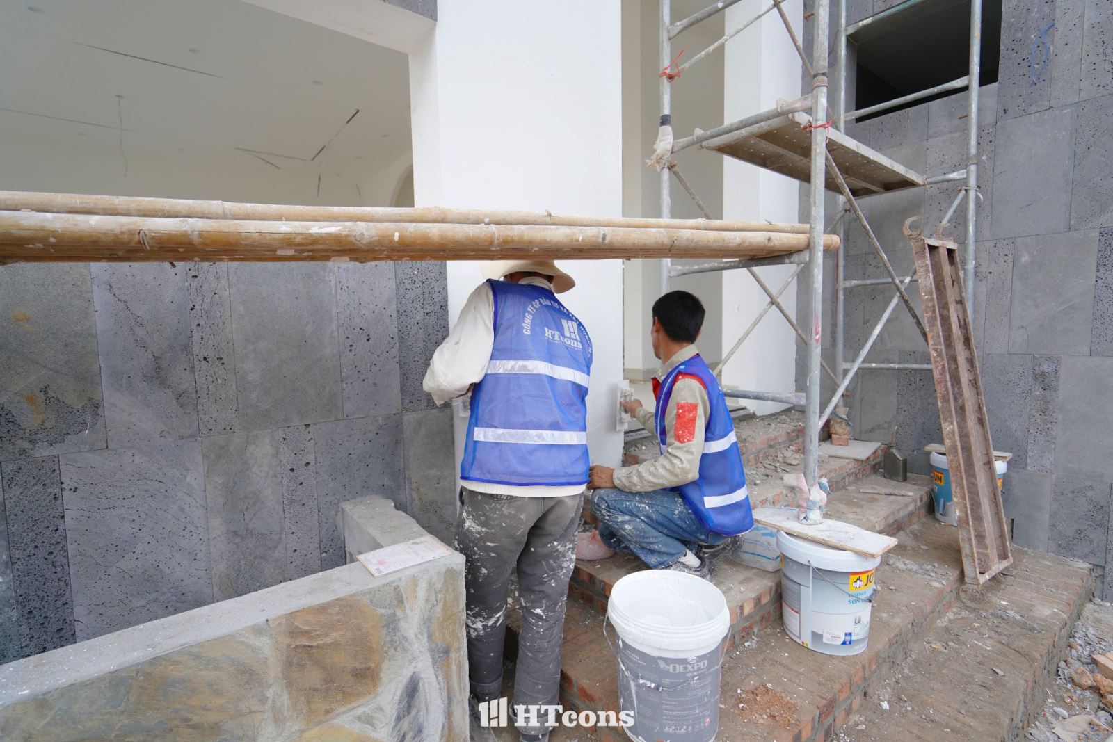 Thi công nhà A Hải - Vĩnh Phúc 11