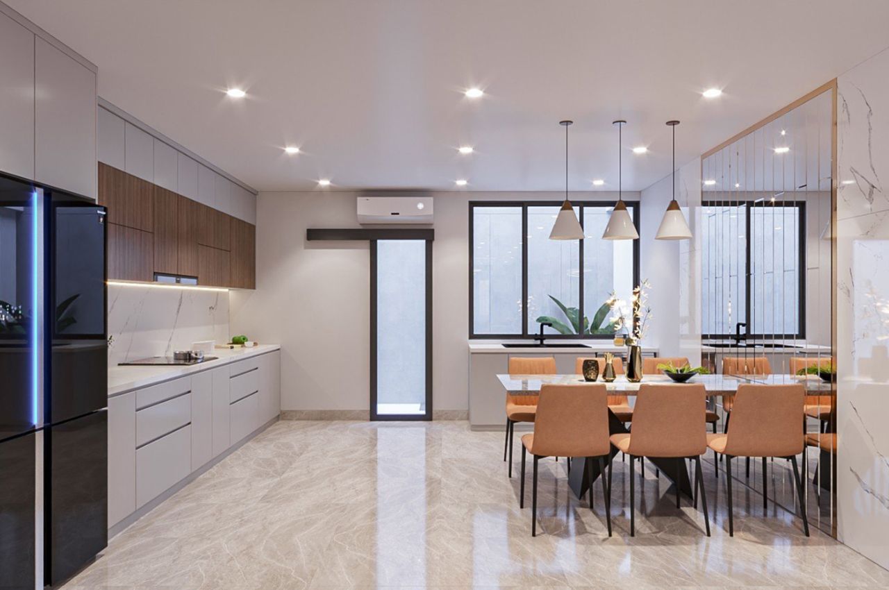 không gian bếp hiện đại 7