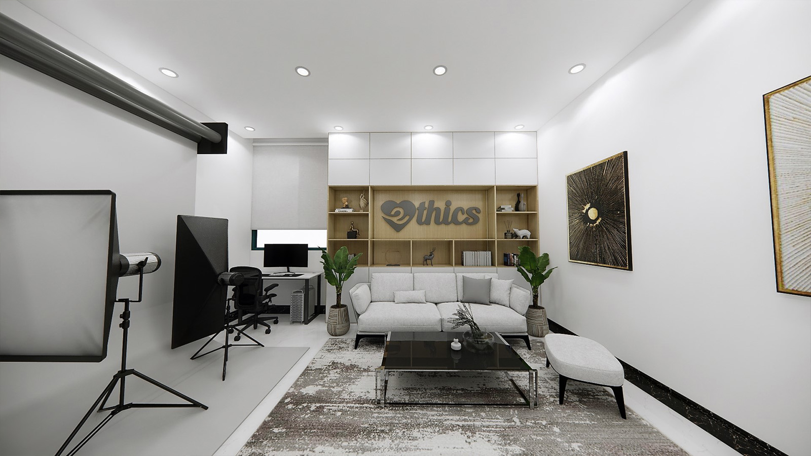 Thiết kế thẩm mỹ viện ethics Tầng 3