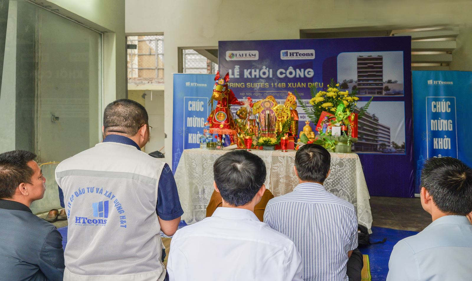 khởi công dự án Tòa nhà SPRING SUITES