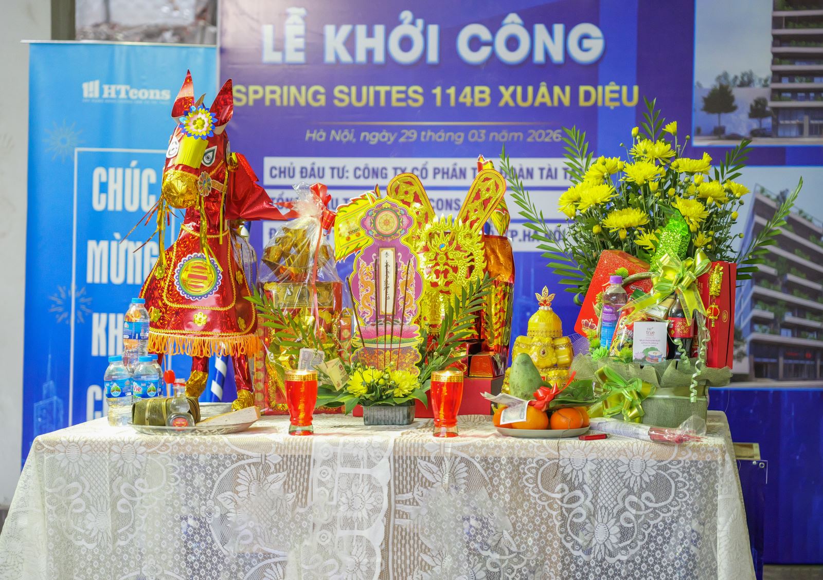 khởi công dự án Tòa nhà SPRING SUITES