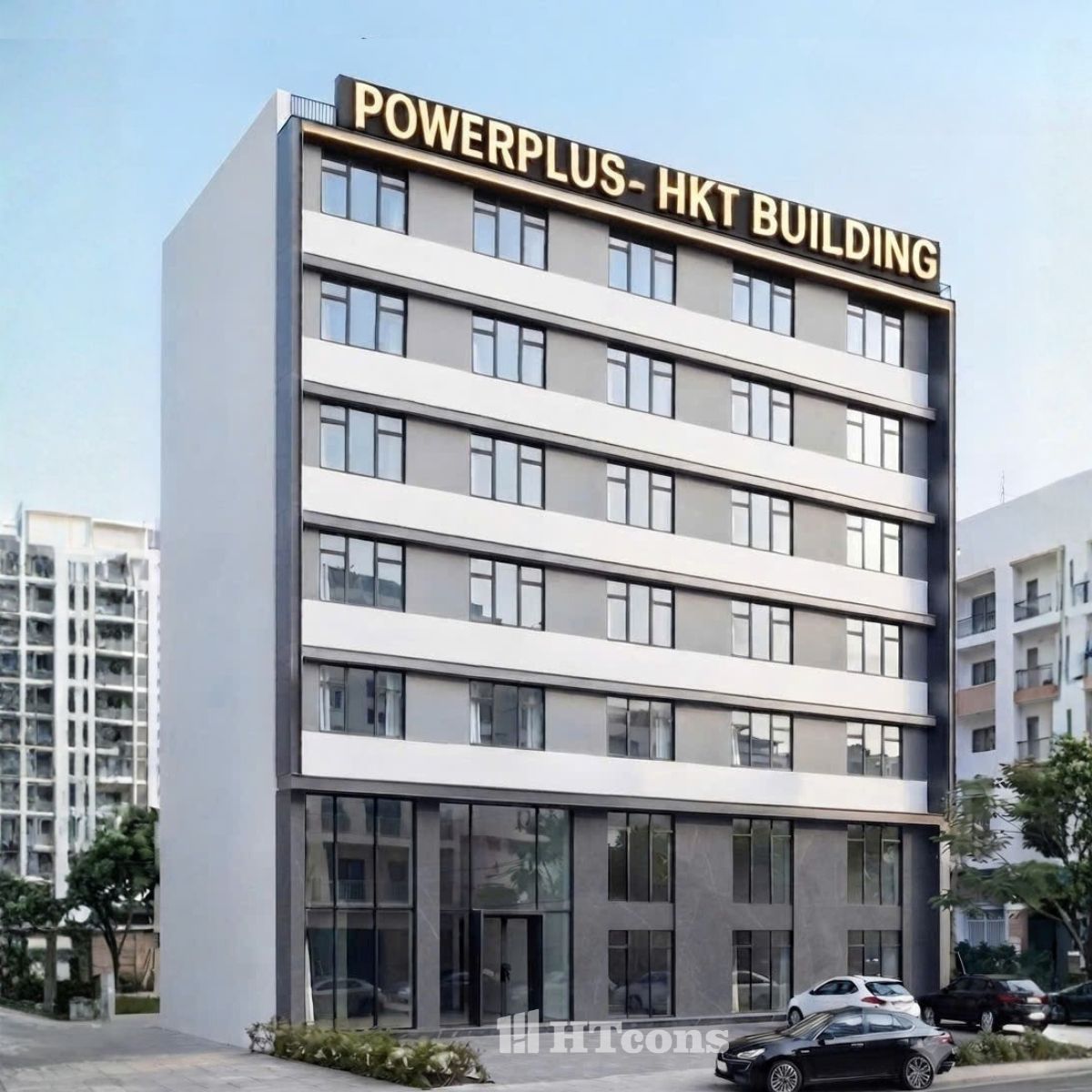 Hình ảnh mặt tiền tòa nhà Powerplus Education