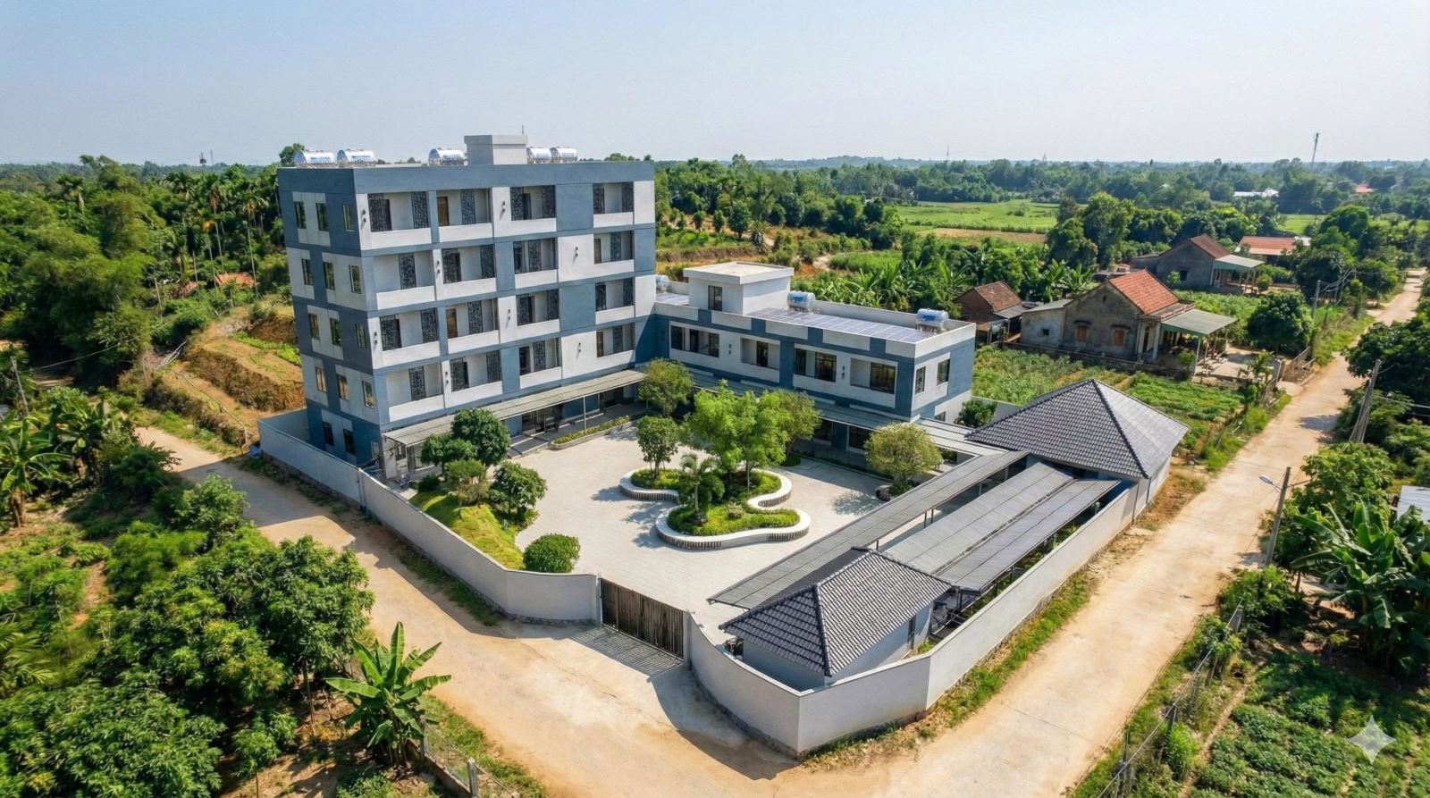 Ảnh 3D dự án Trung tâm chăm sóc người già tự nguyện