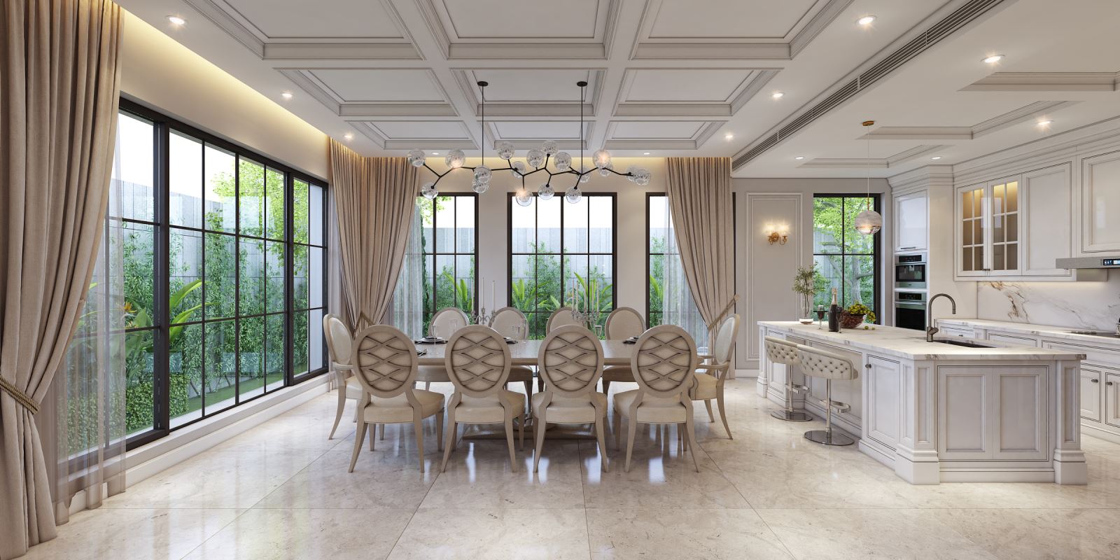Hướng phòng bếp theo hướng nhà tuổi Nhâm Thân
