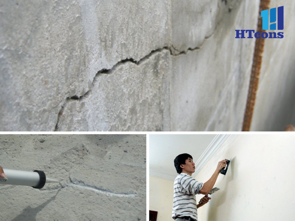 Nguyên nhân gây tường nứt chân chim