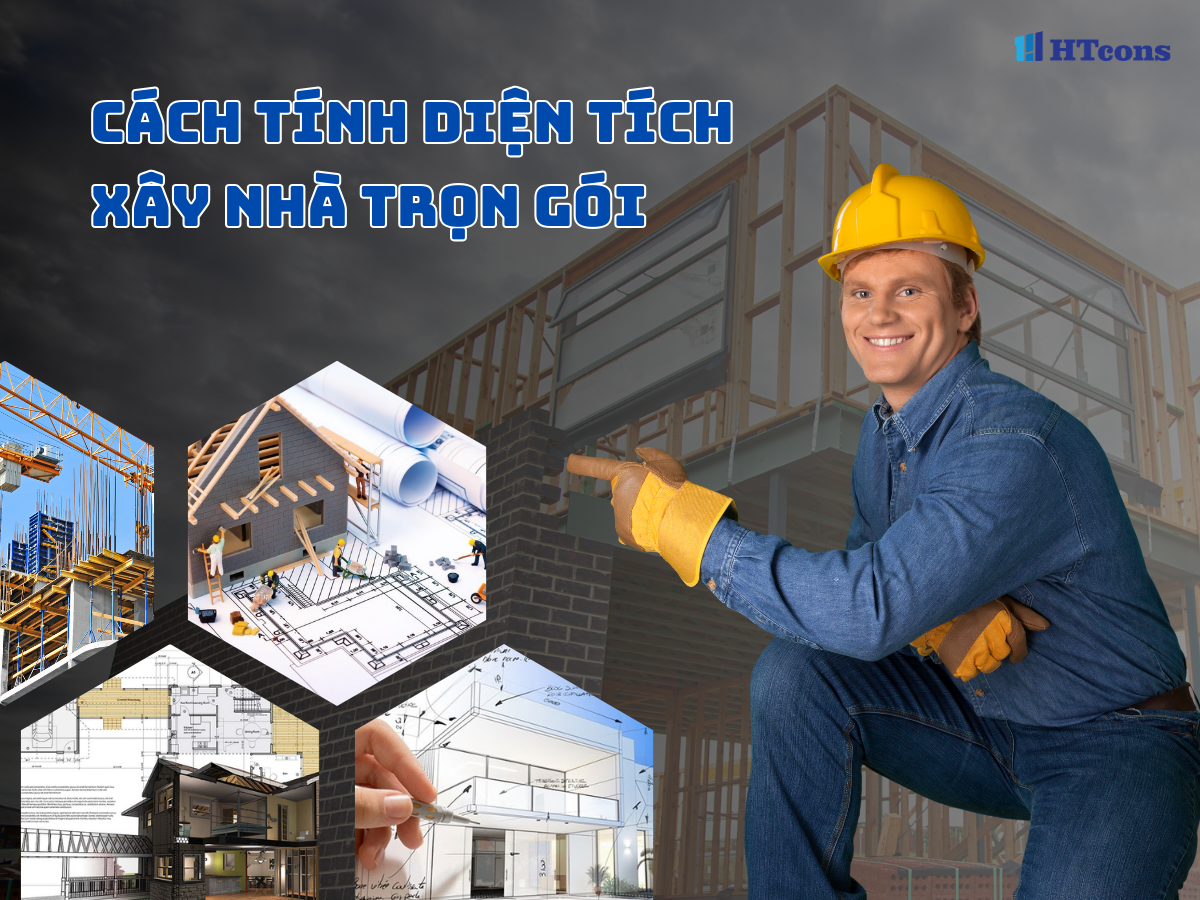 Cách tính diện tích xây nhà trọn gói tại Chương Mỹ