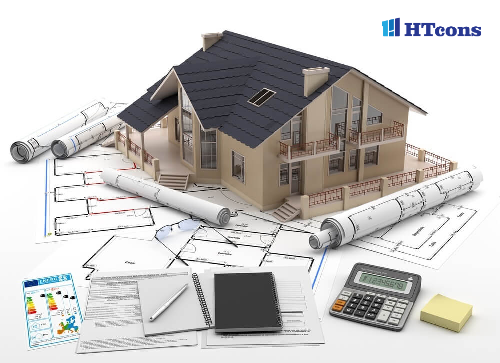 Công thức tính diện tích xây nhà trọn gói