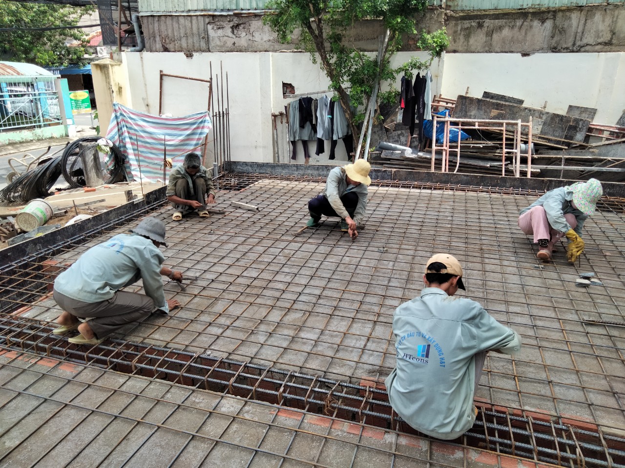 Thi công biệt thự gia đình chị Vy 3